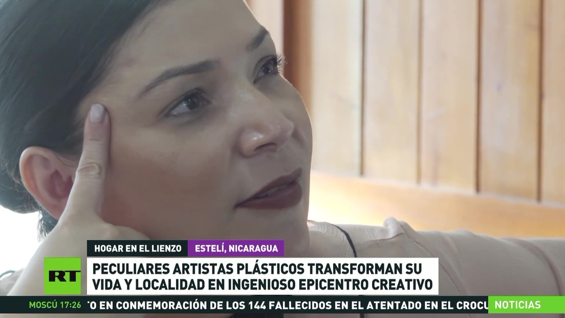 Artistas plásticos nicaragüenses transforman su vida y localidad en un epicentro creativo