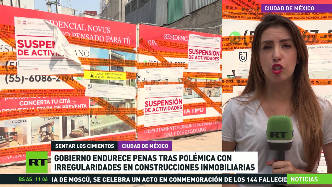 México endurece penas tras polémica con irregularidades en construcciones inmobiliarias