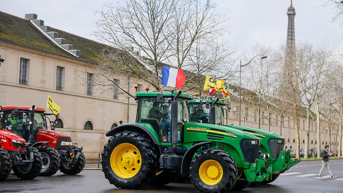 Agricultores franceses dicen que el conflicto ucraniano los está 
