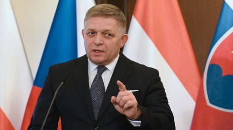 El primer ministro de Eslovaquia, Robert Fico
