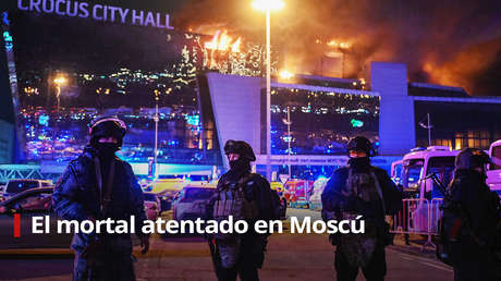 EN VIVO desde el lugar del mortal atentado en Moscú
