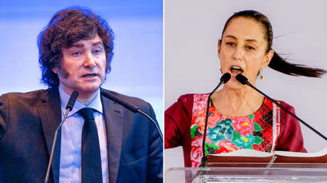 Sheinbaum responde a Milei por llamar "ignorante" a López Obrador