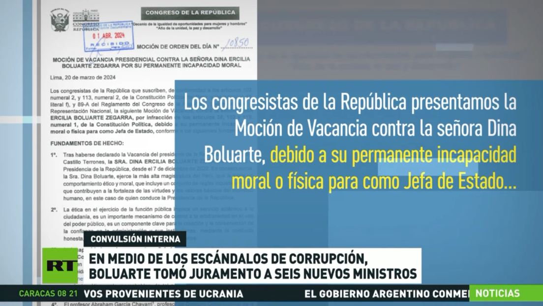 En Medio De Los Escándalos De Corrupción, Boluarte Tomó Juramento A 6 ...