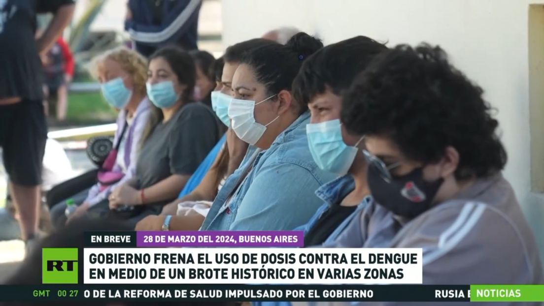 El Gobierno de Argentina frena el uso de dosis contra el dengue en medio de un brote histórico