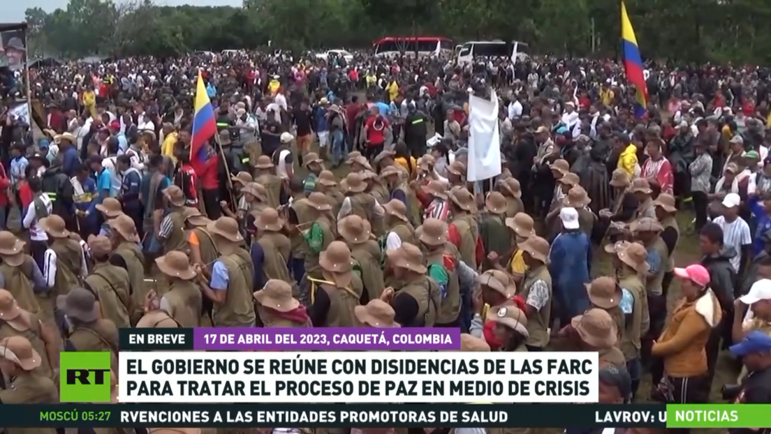 El Gobierno colombiano se reúne con disidencias de las FARC para abordar el proceso de paz en medio de su crisis