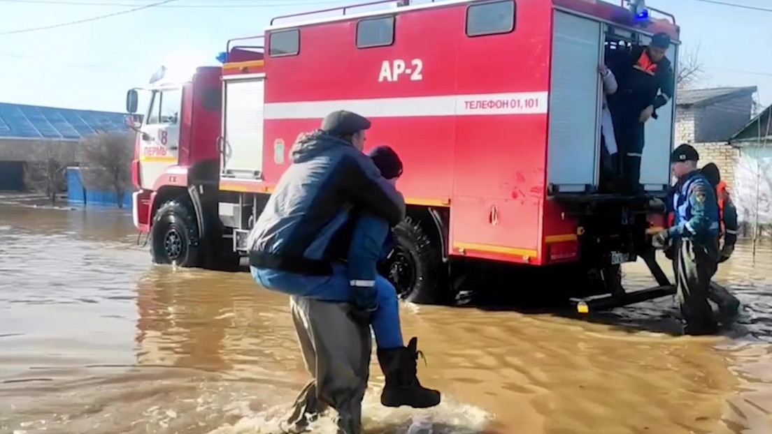 Evacuación en una ciudad rusa ante inundaciones por rotura de una presa