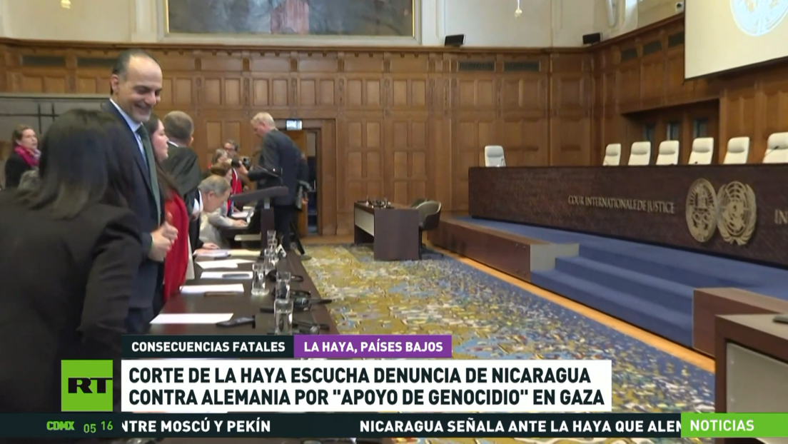 Corte de La Haya escucha denuncia de Nicaragua contra Alemania por apoyar "genocidio" en Gaza