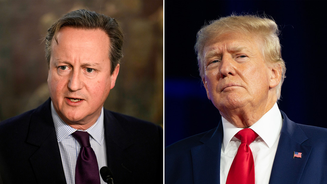 Cameron se reúne con Trump en un intento de conseguir dinero para Kiev