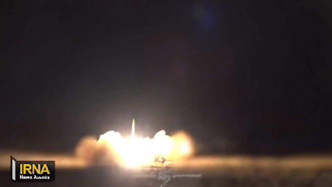 VIDEO: Irán muestra cómo dispara misiles balísticos contra Israel