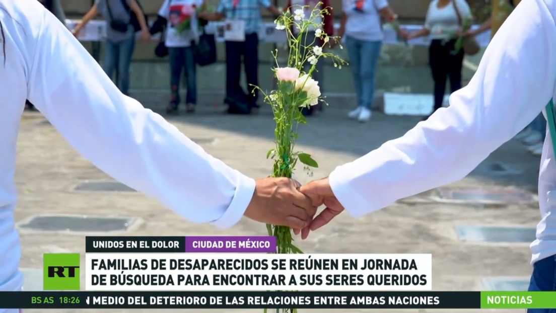 Familias de desaparecidos en México se reúnen en jornada de búsqueda para encontrar a sus seres queridos