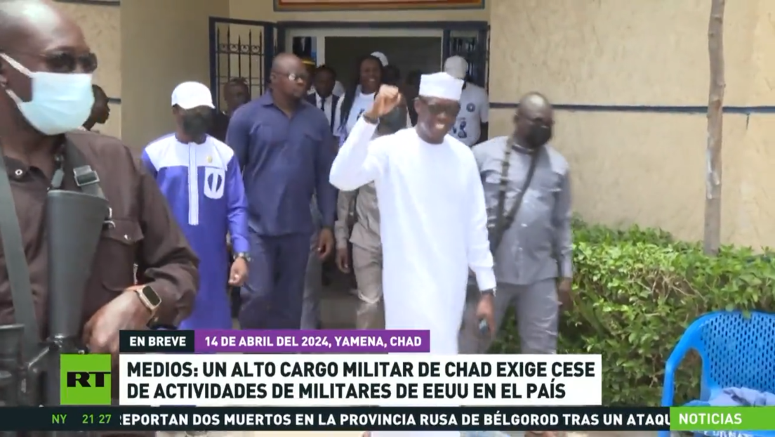 Medios: Un alto cargo militar de Chad exige cese de actividades de militares de EE.UU. en el país