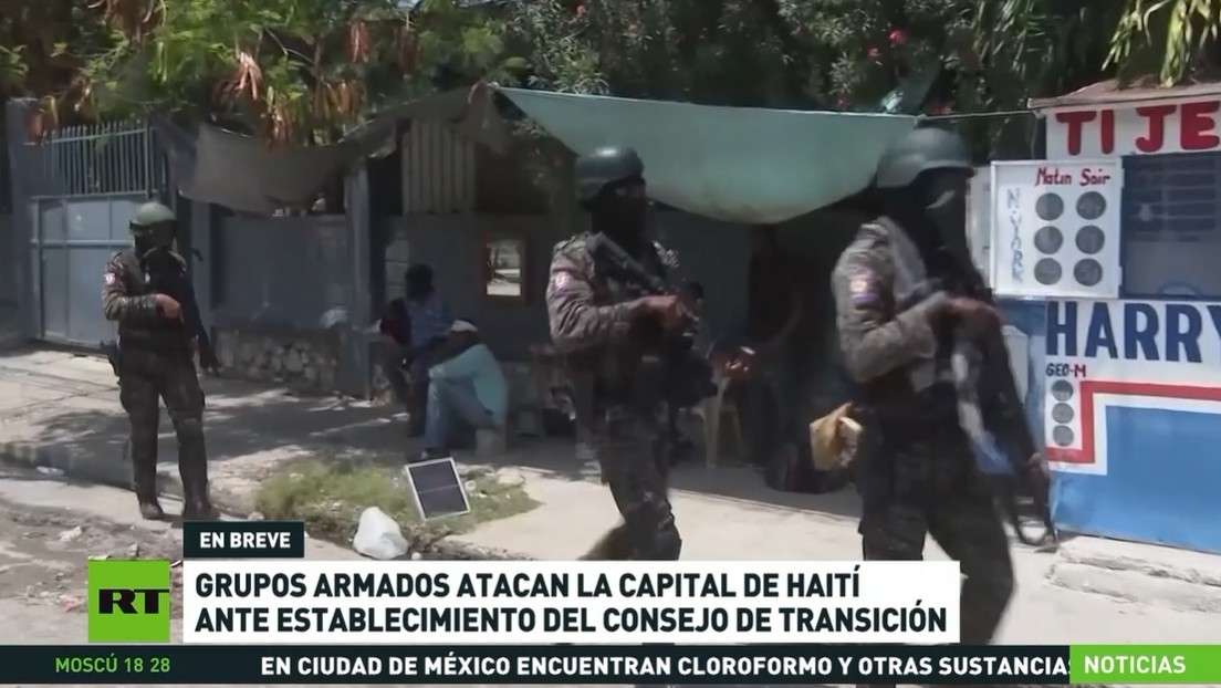 Grupos armados atacan la capital de Haití ante establecimiento del consejo de transición