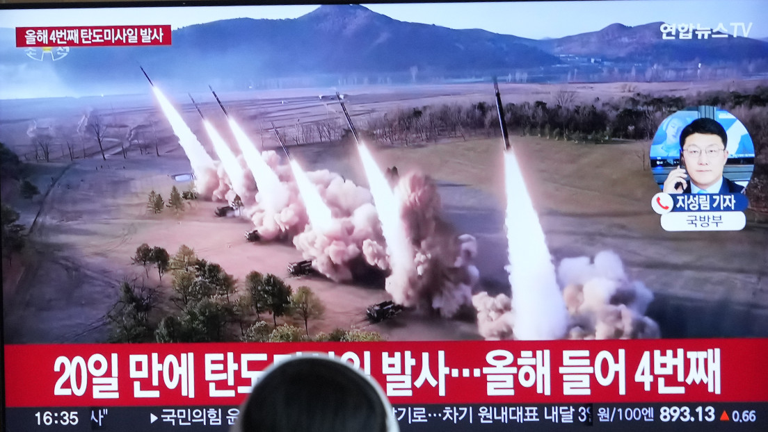 Corea del Norte realiza su primer simulacro de contrataque nuclear con lanzacohetes 600 mm