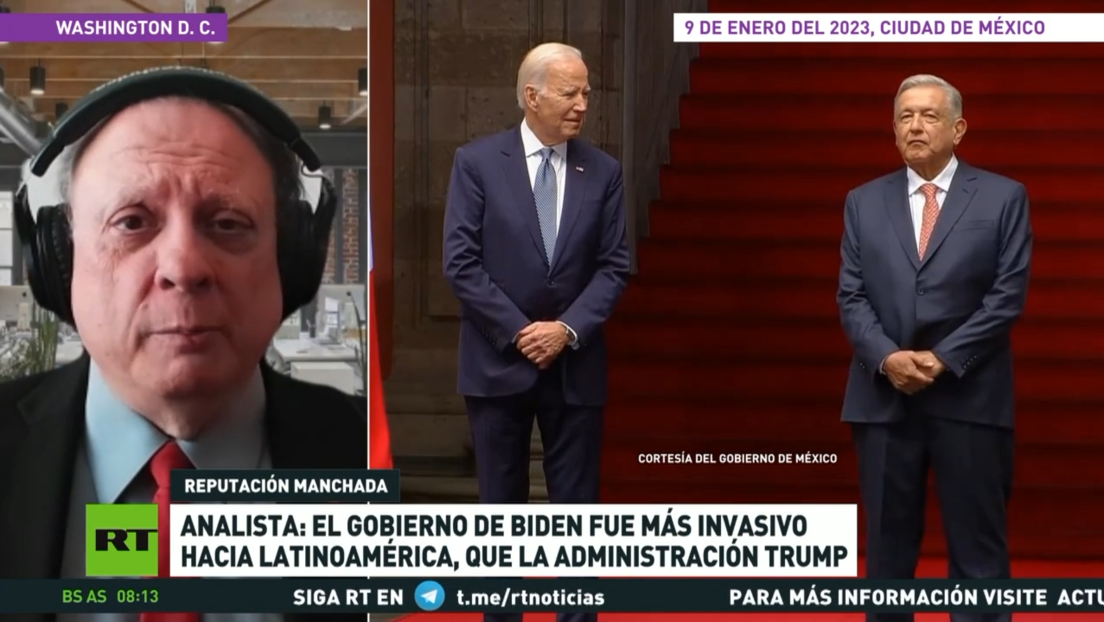 Analista: La Administración Biden deja una imagen negativa de EE.UU. en Hispanoamérica