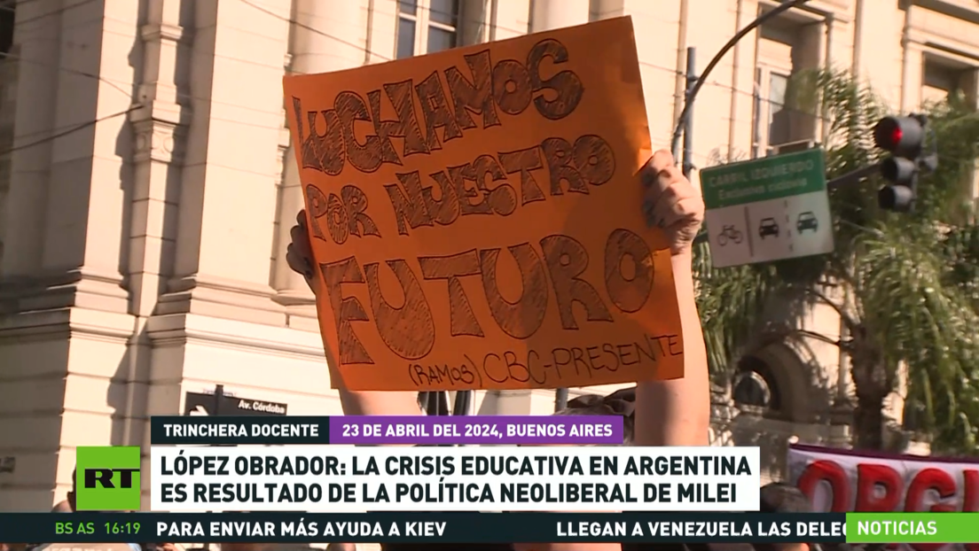 Gobierno argentino: Gremios no aportaron a la educación en el país y politizaron la marcha
