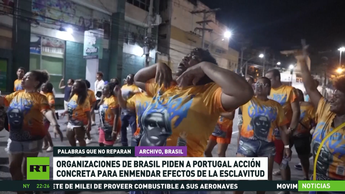 Portugal reconoce crímenes de esclavitud en época colonial en Brasil