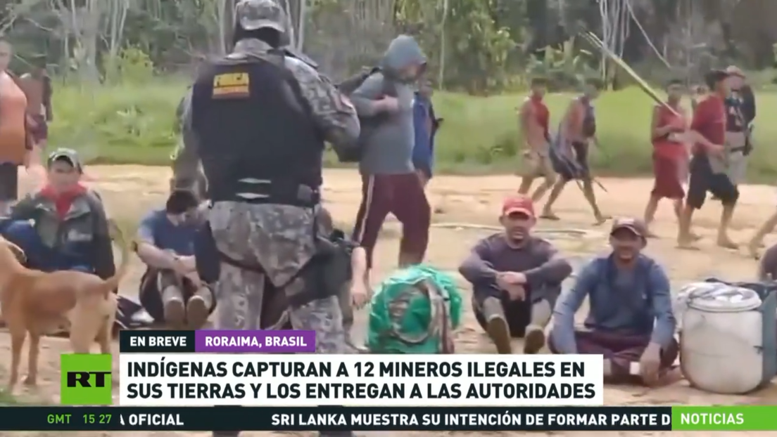 Indígenas de Brasil capturan a 12 mineros ilegales y los entregan a Policía entre denuncias de invasión