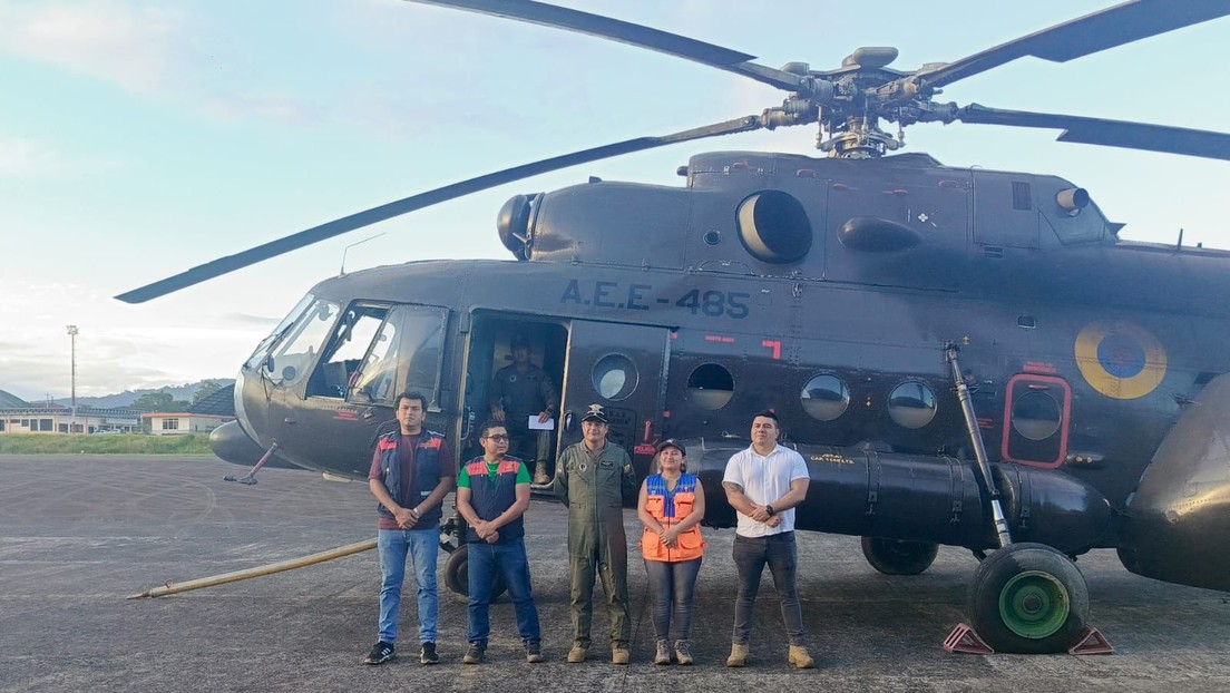 Ocho muertos tras accidente de helicóptero militar en Ecuador