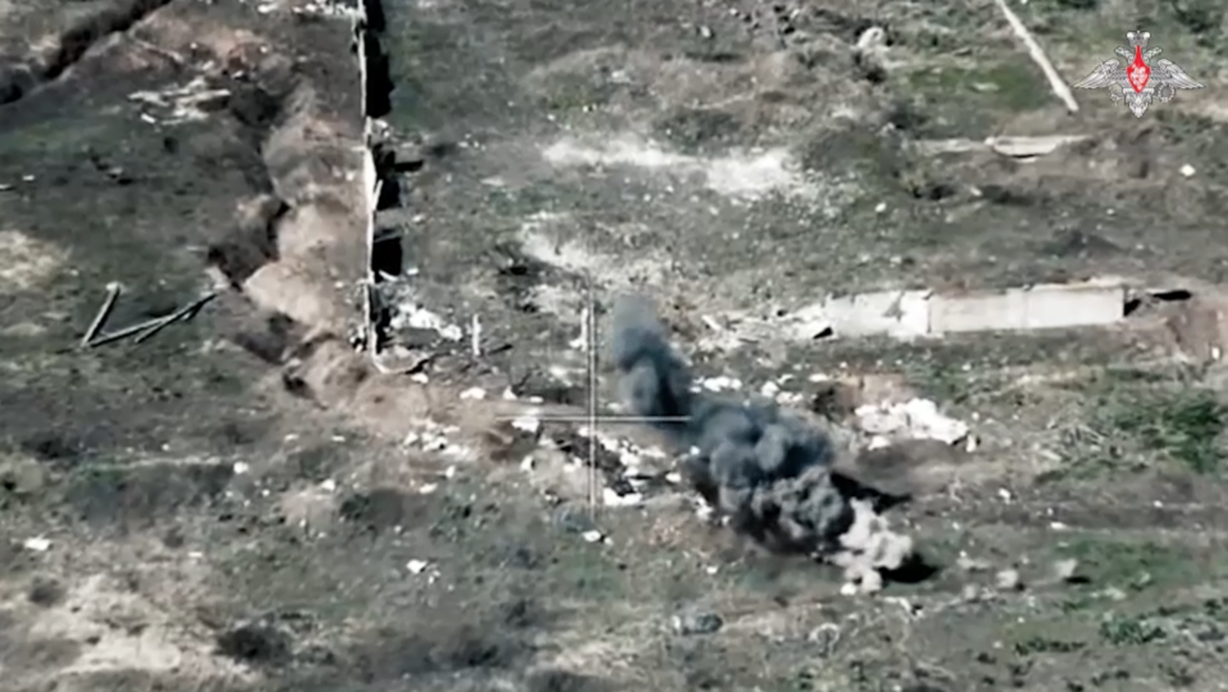 VIDEO: Rusia toma bajo control una localidad en Donbass tras ataques exitosos con drones