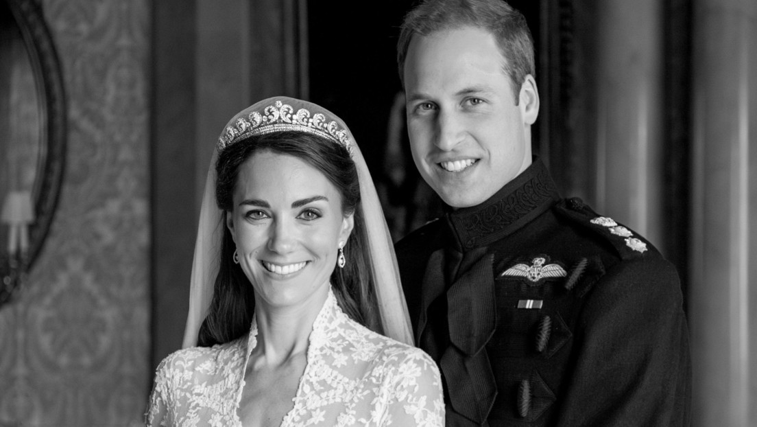 Difunden una foto inédita del príncipe Guillermo y Kate Middleton