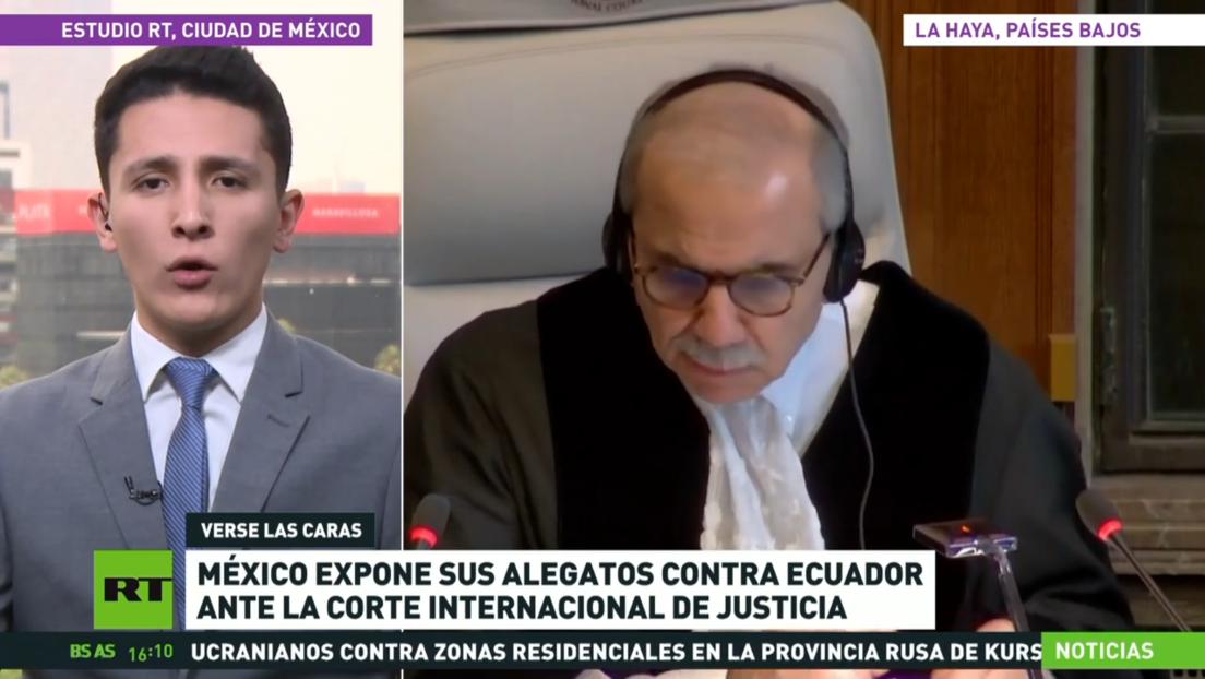 México expone sus alegatos contra Ecuador ante la Corte Internacional de Justicia