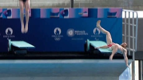 VIDEO: Inauguran una instalación olímpica ante Macron, pero sale mal por culpa de un deportista