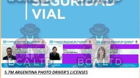 ‘Hackean’ base de licencias de conducir de Argentina y muestran las de Milei y Bullrich