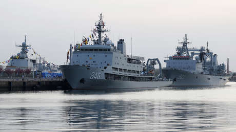 China recibe a oficiales navales extranjeros en medio de las tensiones en la región