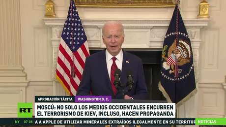 Moscú: Medios occidentales ocultan e incluso promueven la "actividad terrorista" de Kiev