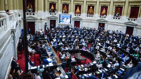 Diputados de Argentina debaten la Ley Bases en medio de tensiones y gritos en el recinto