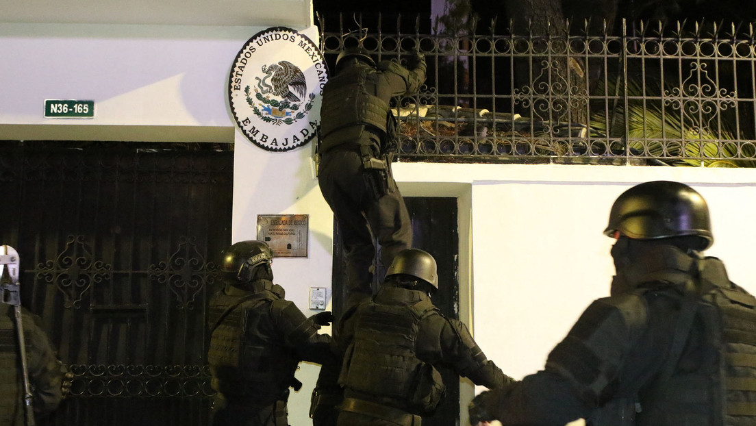 Ecuador defiende el asalto a la Embajada de México