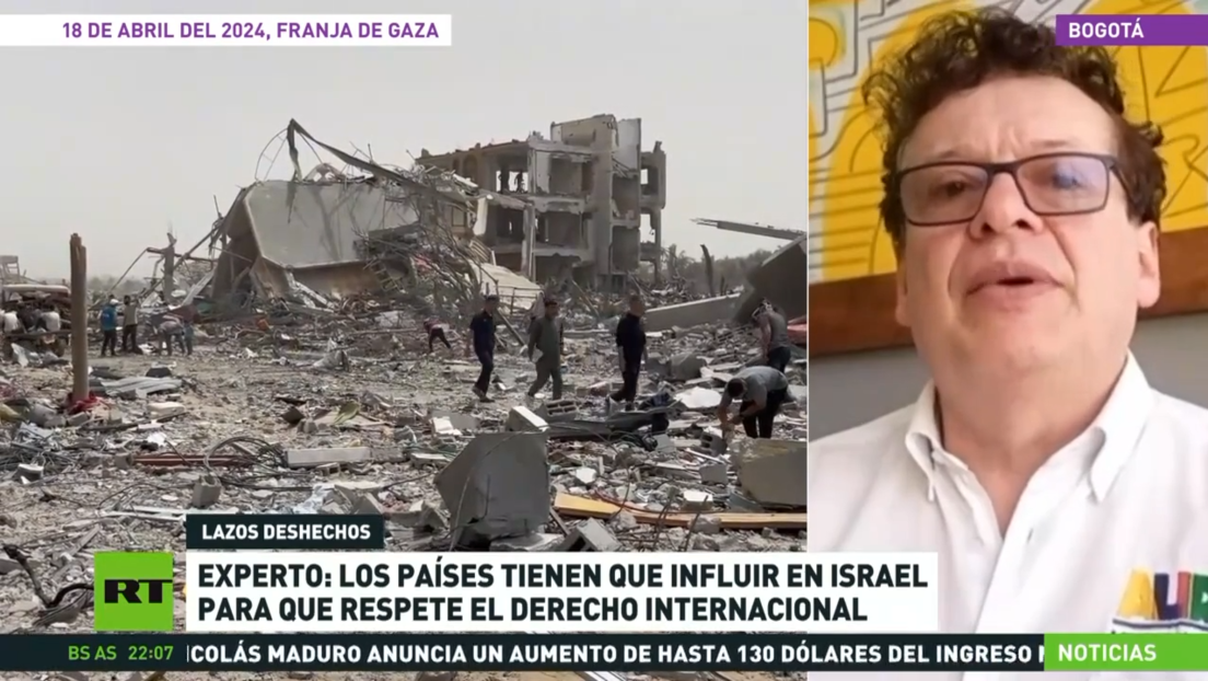 Congresista colombiano señala que los países deben influir en Israel para que respete el derecho internacional