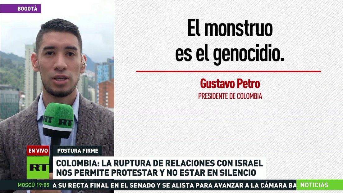 Colombia: la ruptura de relaciones con Israel es una forma de no callar ante sus crímenes
