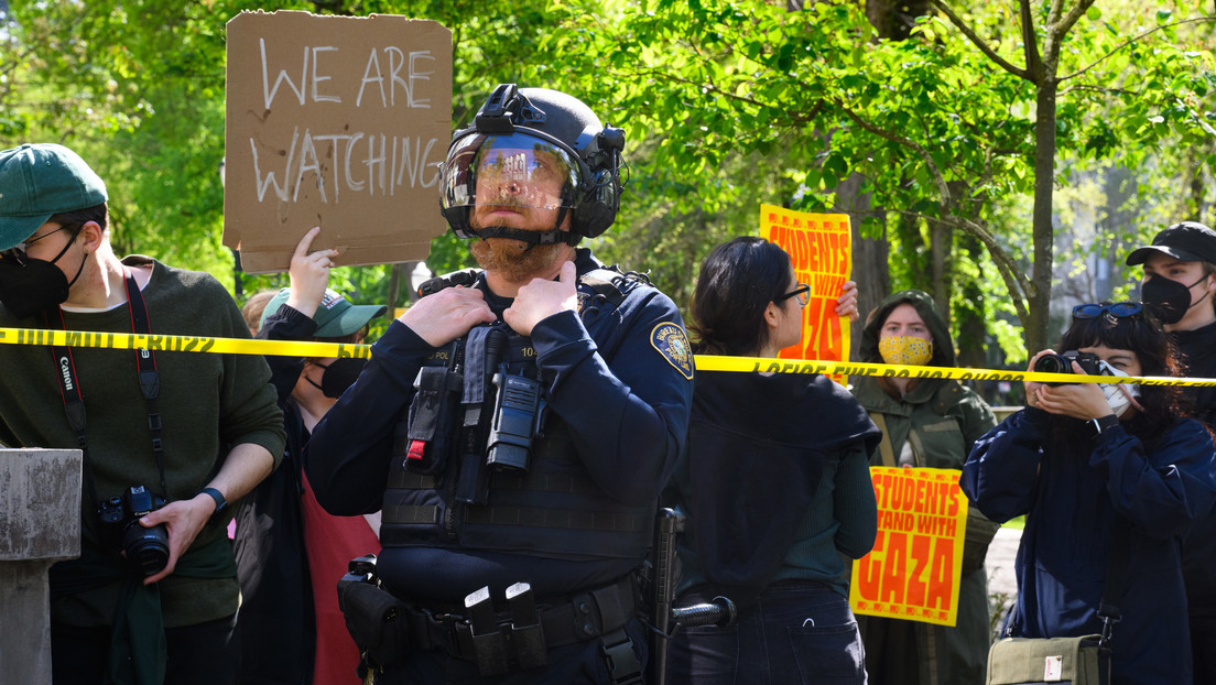VIDEOS: La Policía desaloja la biblioteca de la Universidad de Portland por protestas propalestinas