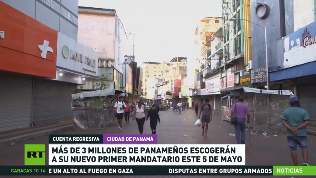 Más de tres millones de panameños escogerán a su presidente este 5 de mayo