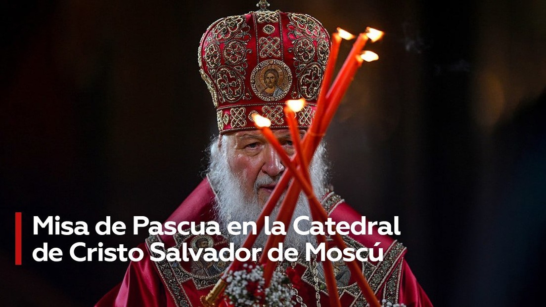 VIDEO: Misa de Pascua en la Catedral de Cristo Salvador de Moscú