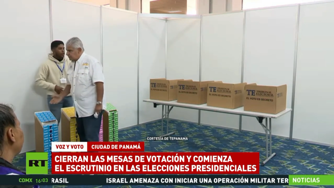 Cierran las mesas de votación y comienza el escrutinio en las elecciones presidenciales en Panamá