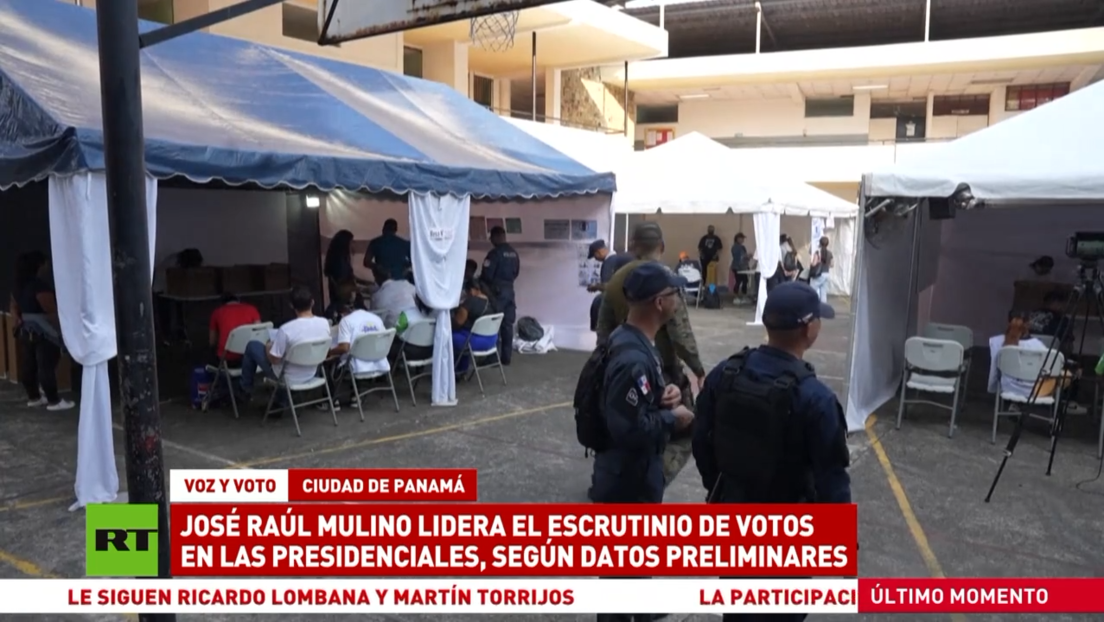 José Raúl Mulino lidera el escrutinio en las elecciones de Panamá, según datos preliminares