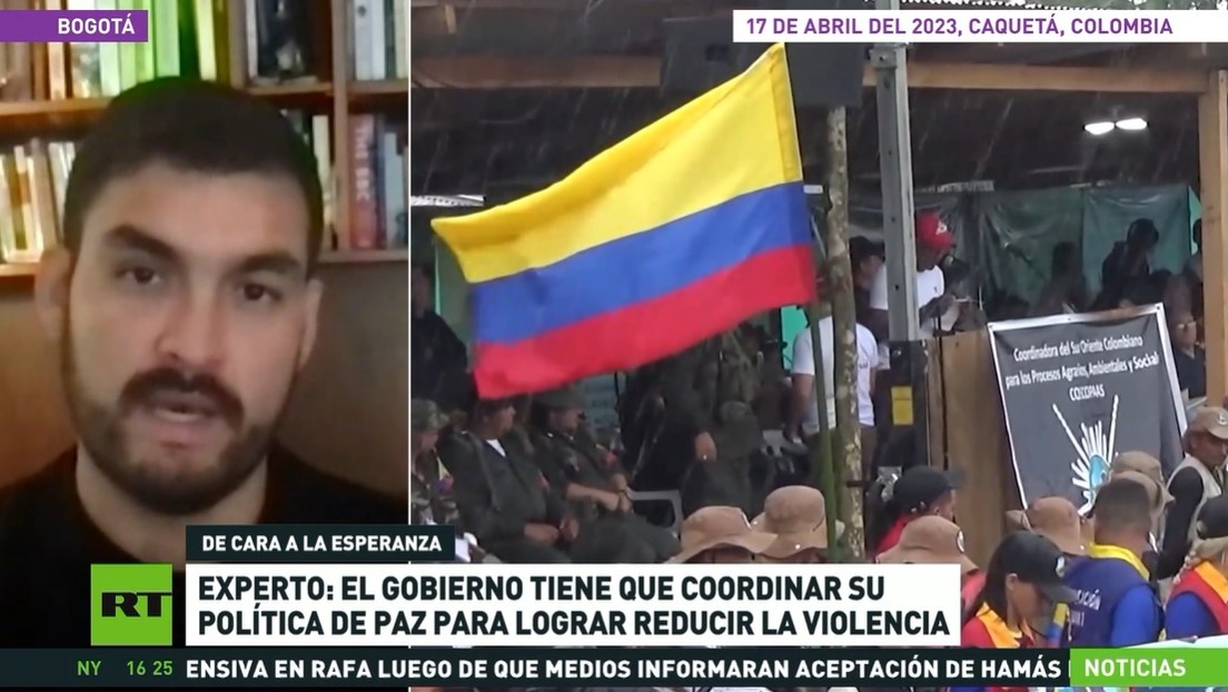 Experto: El Gobierno de Colombia tiene que coordinar su política de paz para lograr reducir la violencia