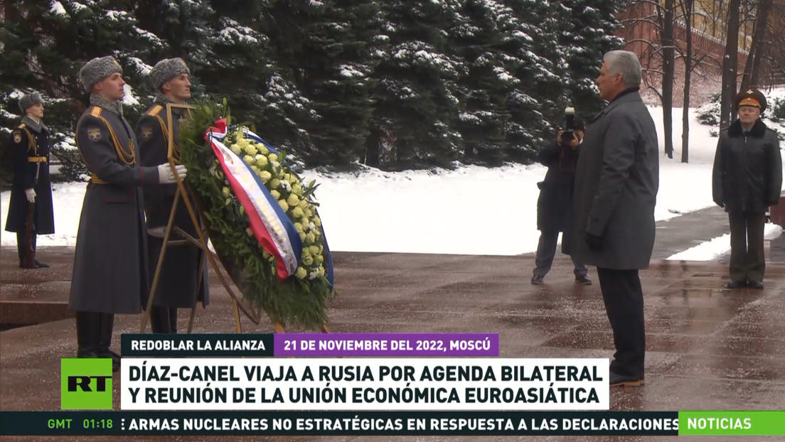 Díaz-Canel viaja a Rusia por agenda bilateral y reunión de la unión económica euroasiática