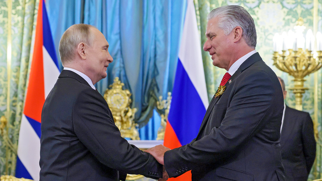 Putin se reúne con Miguel Díaz-Canel