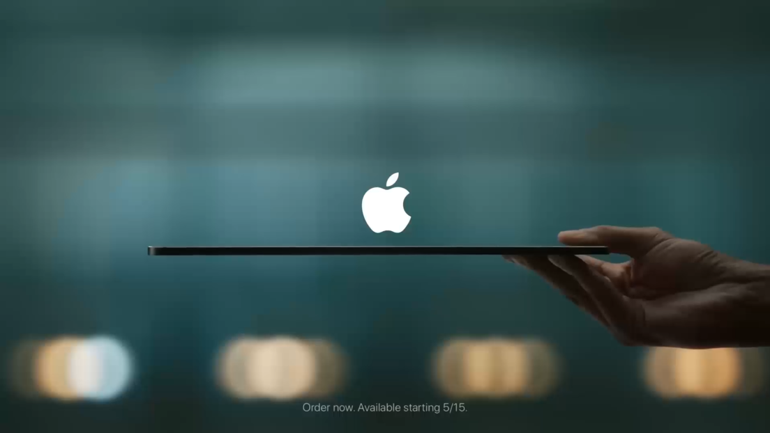 Apple se disculpa por un 'destructivo' anuncio de su último iPad