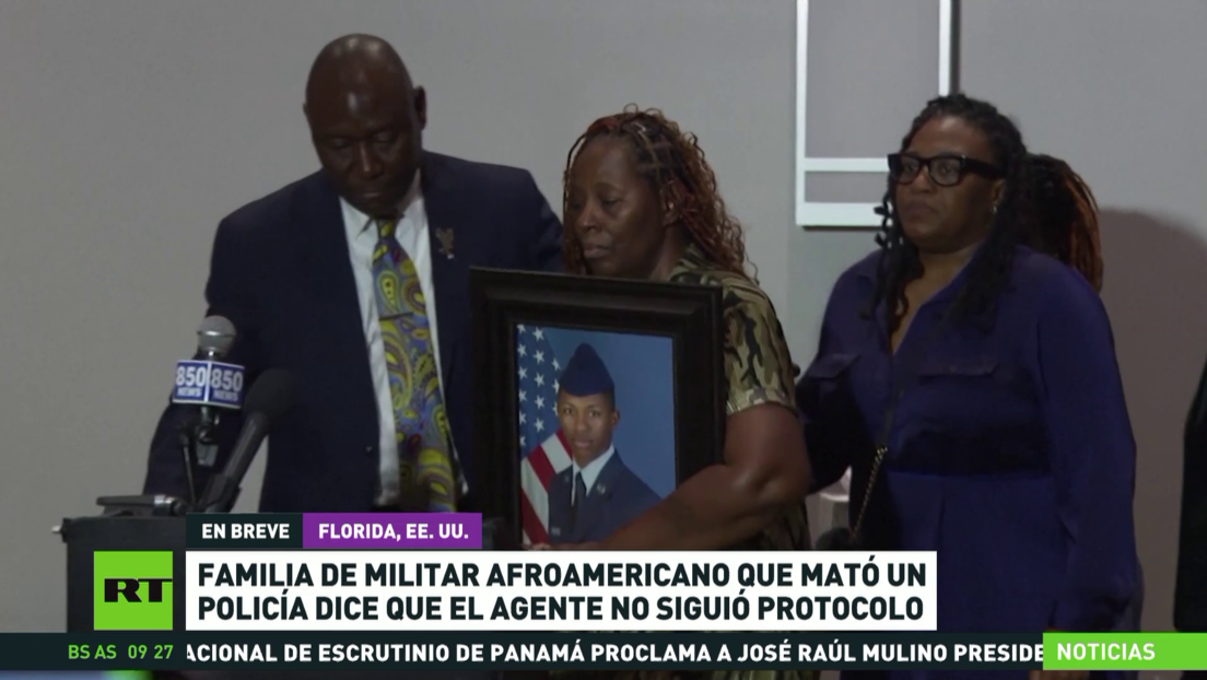 Familia de militar afroamericano asesinado por un policía dice que este no siguió el protocolo