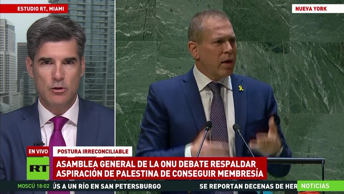 Asamblea General de la ONU debate respaldar la aspiración de Palestina de conseguir membresía