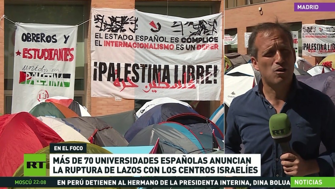 Más de 70 universidades españolas anuncian que rompen lazos con centros israelíes