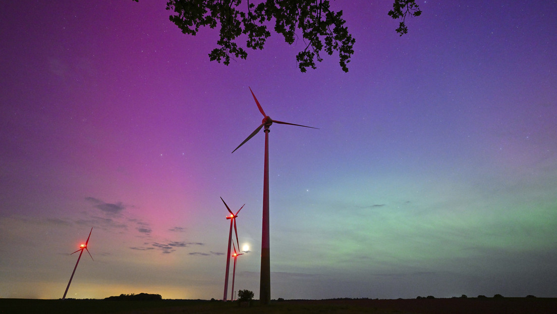 FOTOS: Auroras boreales iluminan los cielos de toda Europa