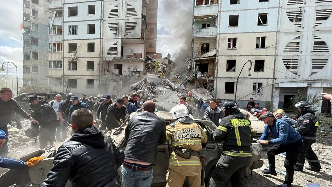 MINUTO A MINUTO: ¿Qué pasa en Bélgorod tras derrumbe parcial de un edificio de 10 pisos por un ataque de Kiev?