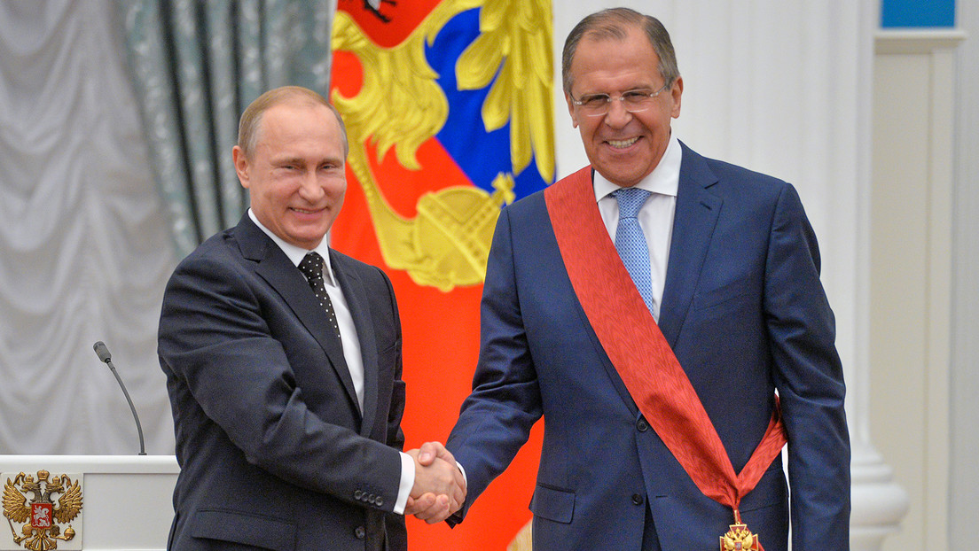 Putin propone la candidatura de Lavrov para que siga al frente de la Cancillería