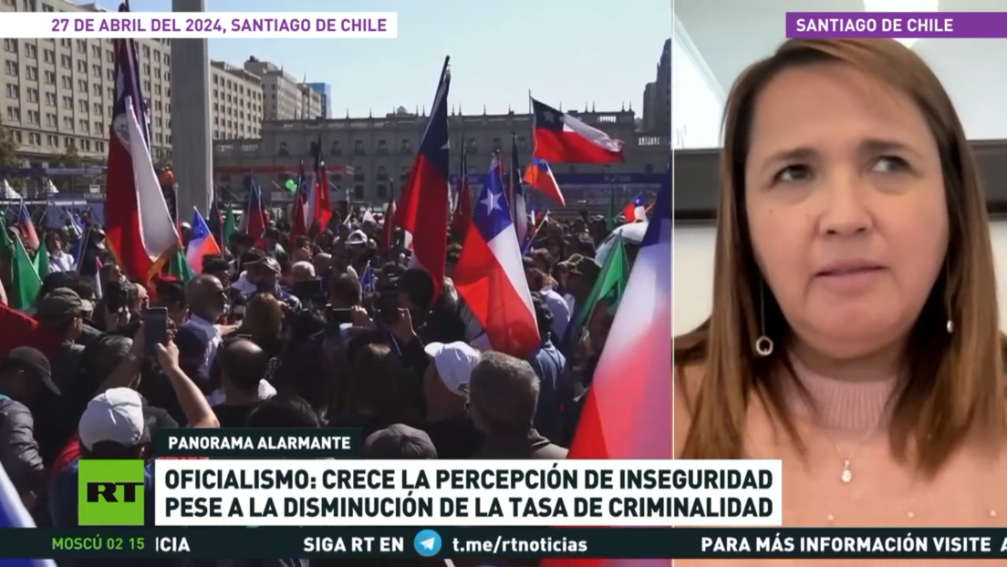 Política: La percepción de inseguridad entre la población chilena aumenta, a pesar de que la tasa de delincuencia ha disminuido