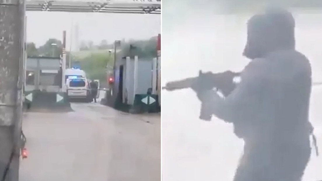 VIDEO: Hombres armados atacan un furgón de prisiones en Francia para liberar a un detenido 